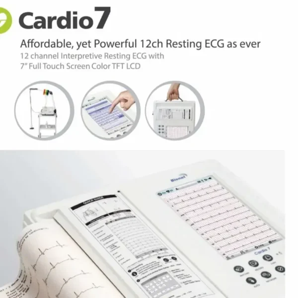 bionet cardio 7 (12 channel) ecg machine