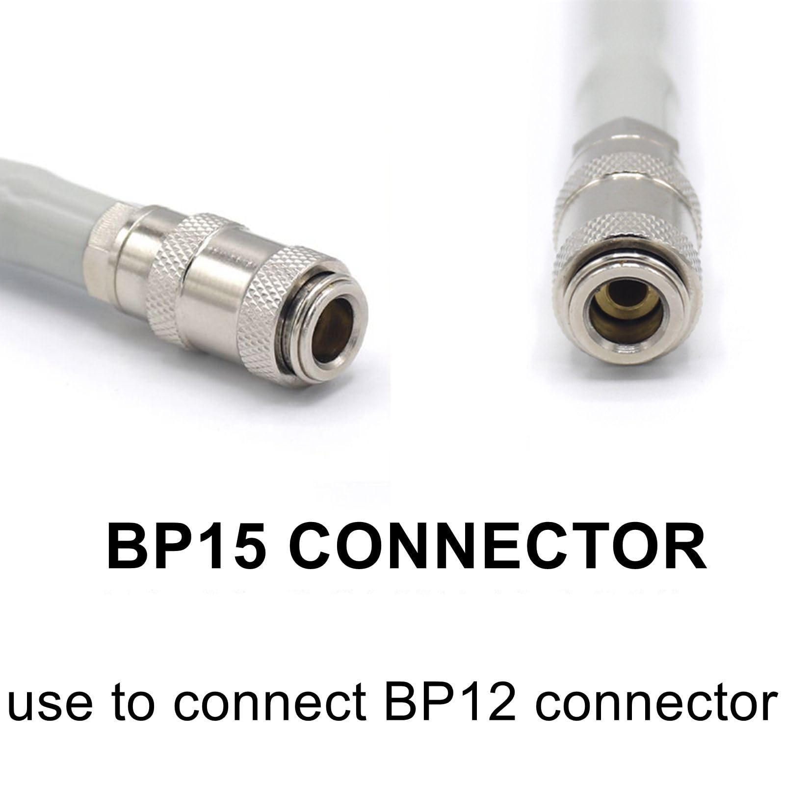 compatible nibp hose – bp15 connector proximal & bp12 connector distal compatible nibp hose – bp15 connector proximal & bp12 connector distal