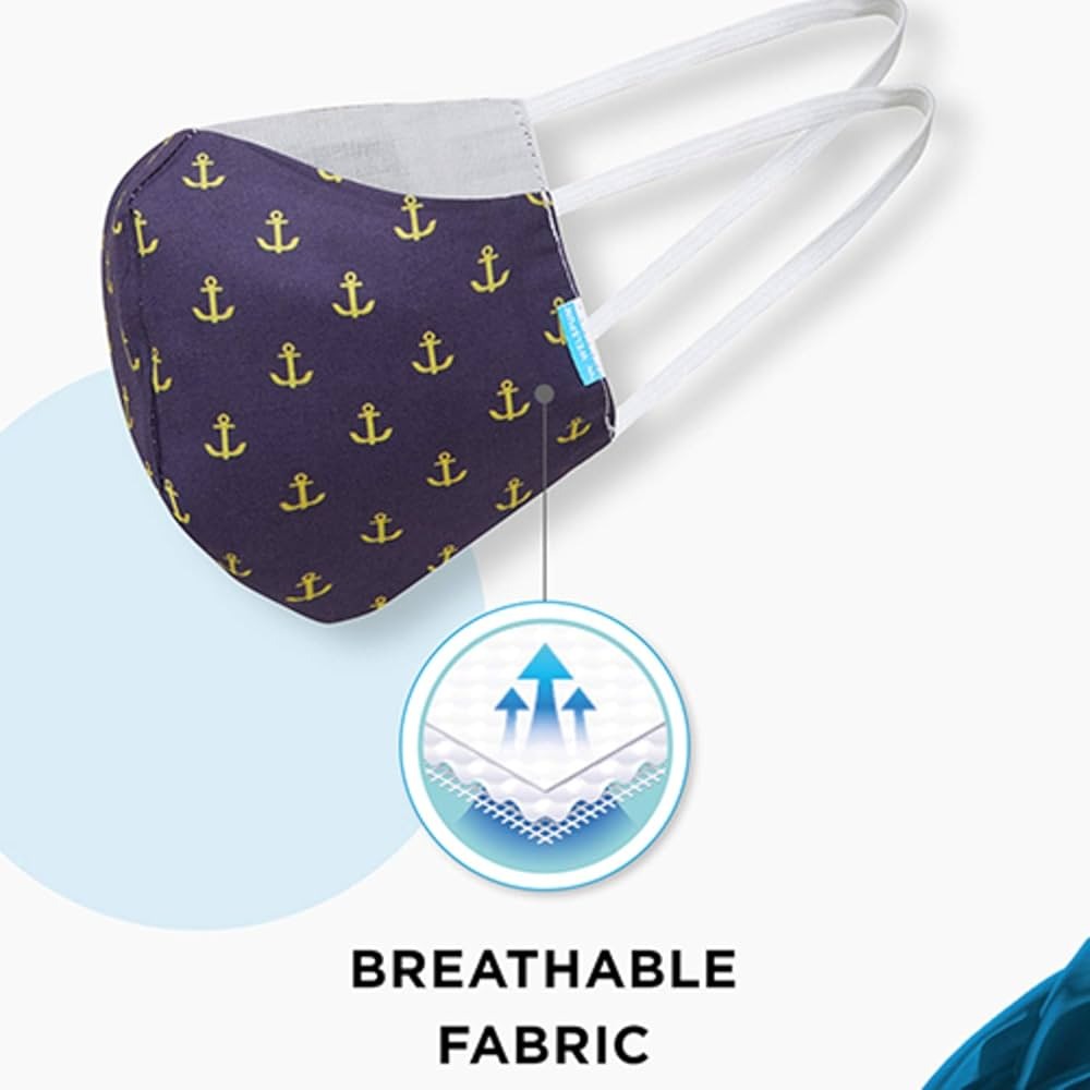 welspun cotton mask pack of 5 welspun cotton mask pack of 5