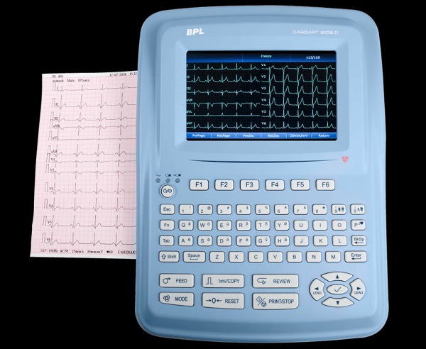 bpl cardiart 9108d 12 channel ecg bpl cardiart 9108d 12 channel ecg