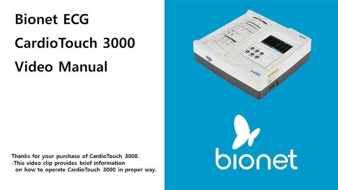 bionet cardio touch 3000 (12 channel) ecg machine bionet cardio touch 3000 (12 channel) ecg machine