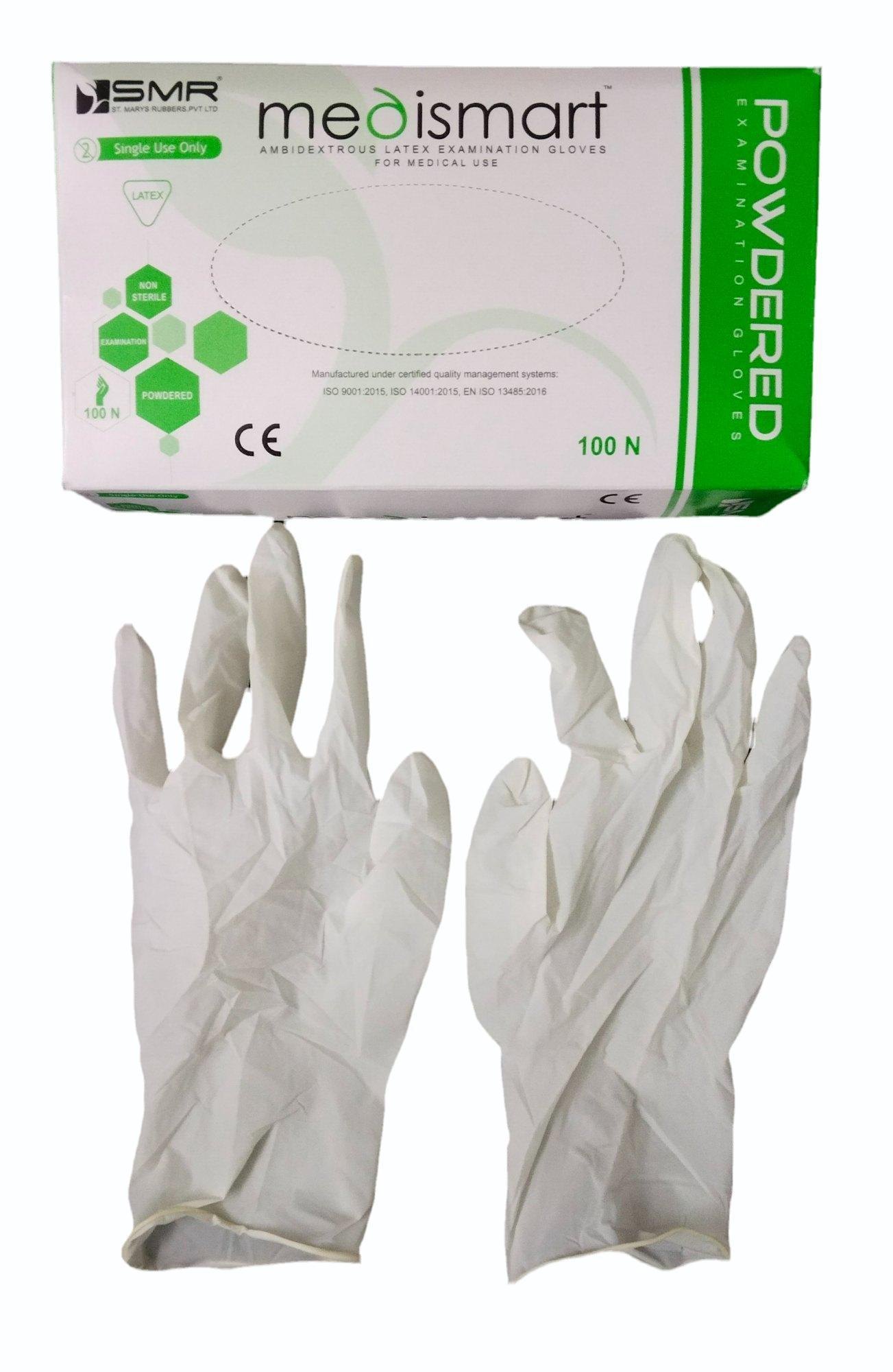 18" medismart plus sterile latex powdered surgical gloves (green packet) (25pcs) 18" medismart plus sterile latex powdered surgical gloves (green packet) (25pcs)