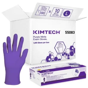 kimberly purple gloves (100pcs)