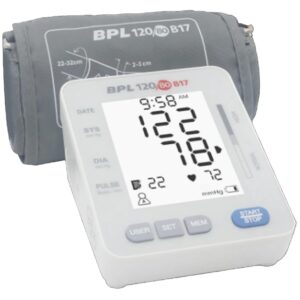 BPL 120/80 B17 Fully Automatic Digital Blood Pressure Monitor (White)