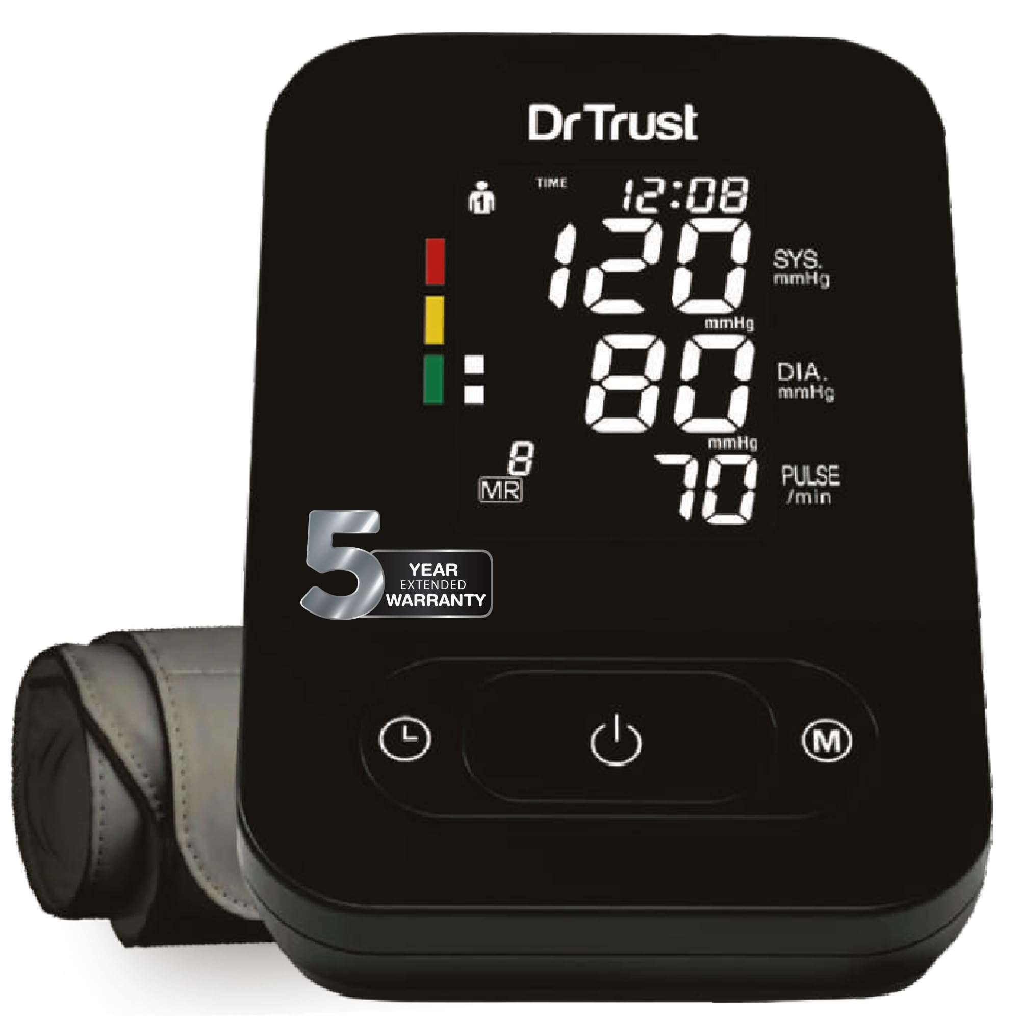 dr trust smart automatic digital blood pressure monitor bp machine 101 (black) dr trust smart automatic digital blood pressure monitor bp machine 101 (black)