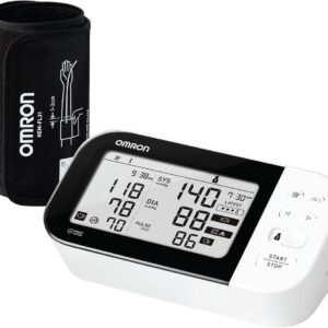 omron hem 7361t with bluetooth®, afib indicator, intelliwrap™ cuff & dual user feature