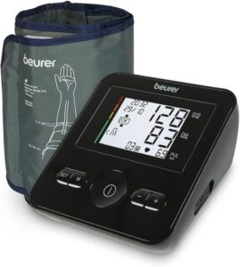 beurer bm30 fully automatic blood pressure monitor (black)