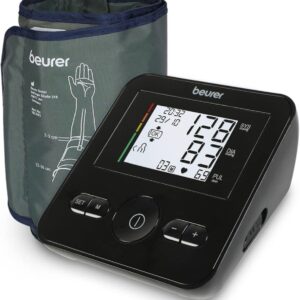 beurer bm30 fully automatic blood pressure monitor (black)