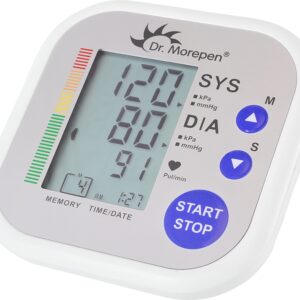 dr. morepen blood pressure monitor model bp 02