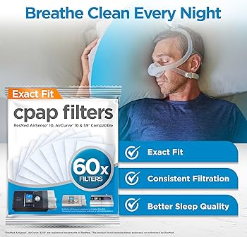 filter for resmed floton series cpap bipap pack of 5 pcs filter for resmed floton series cpap bipap pack of 5 pcs