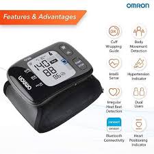 omron hem 6232t wrist bp monitor black omron hem 6232t wrist bp monitor black