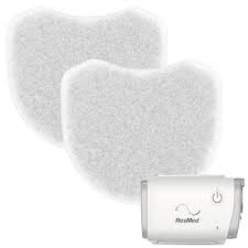 sunset brand air filters for resmed airmini cpap (pack of 2)